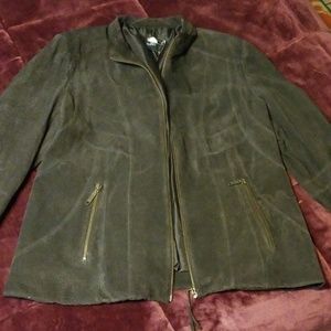 Alfani XL soft leather jacket womens